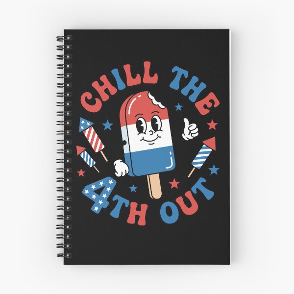 Item preview, Chill The 4th Out Funny Ice Pop Kids Patriotic designed and sold by KroghDs.