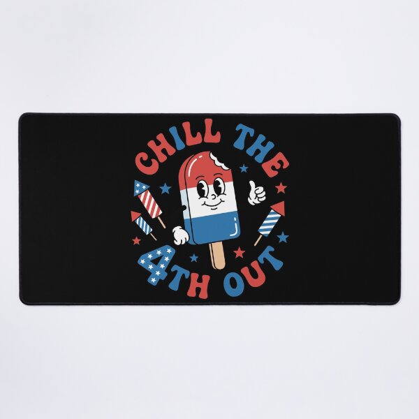Item preview, Chill The 4th Out Funny Ice Pop Kids Patriotic designed and sold by KroghDs.