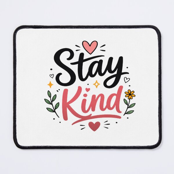Item preview, Stay Kind Typography | Kindness Motivational Quote | Positive Affirmation Design designed and sold by Lovestickerco.