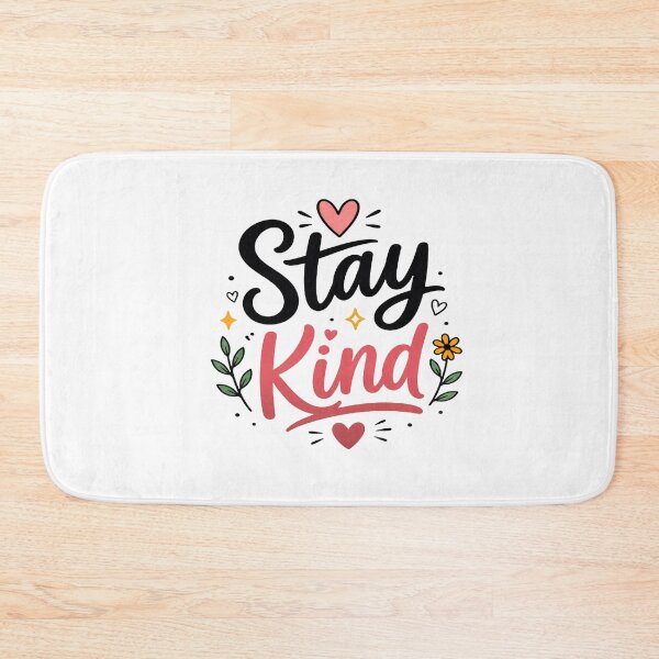 Item preview, Stay Kind Typography | Kindness Motivational Quote | Positive Affirmation Design designed and sold by Lovestickerco.