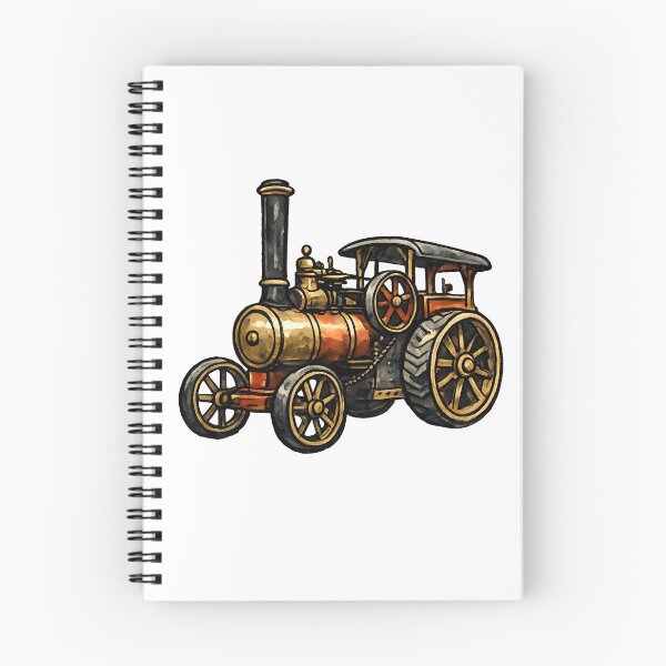 Item preview, Vintage Stream Tractor  designed and sold by GraphicsClub.