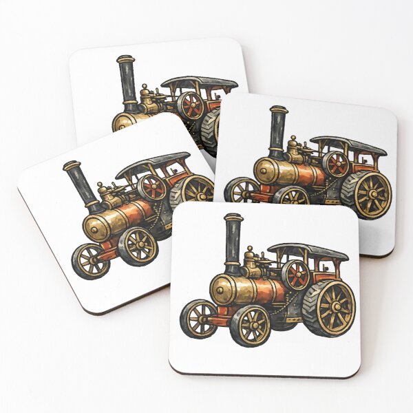 Item preview, Vintage Stream Tractor  designed and sold by GraphicsClub.