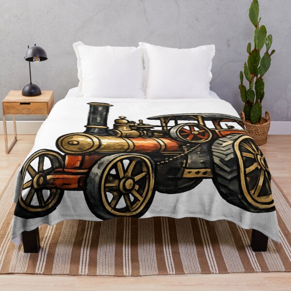 Item preview, Vintage Stream Tractor  designed and sold by GraphicsClub.