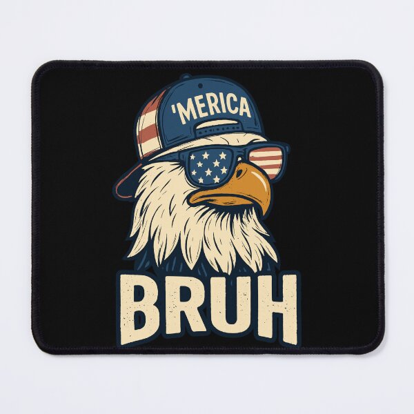 Item preview, Patriotic Eagle Bruh Merica Kids 4th of July designed and sold by KroghDs.