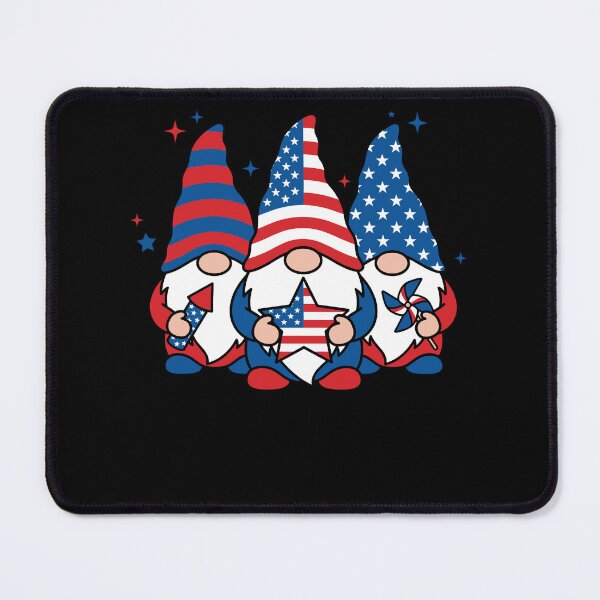 Item preview, 4th of July Patriotic Gnomes Independence Day designed and sold by KroghDs.