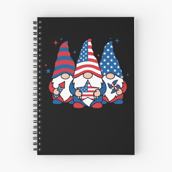 Item preview, 4th of July Patriotic Gnomes Independence Day designed and sold by KroghDs.