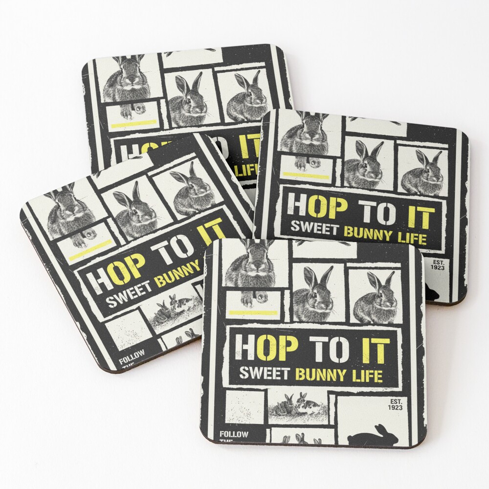 Item preview, Coasters (Set of 4) designed and sold by HeyHas.