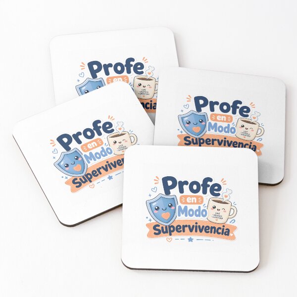 Item preview, Profe en Modo Supervivencia – Funny Spanish Teacher  Bring humor and teacher‑life energy to your day with this “Profe en Modo Supervivencia” design.   designed and sold by CChanDesigns.