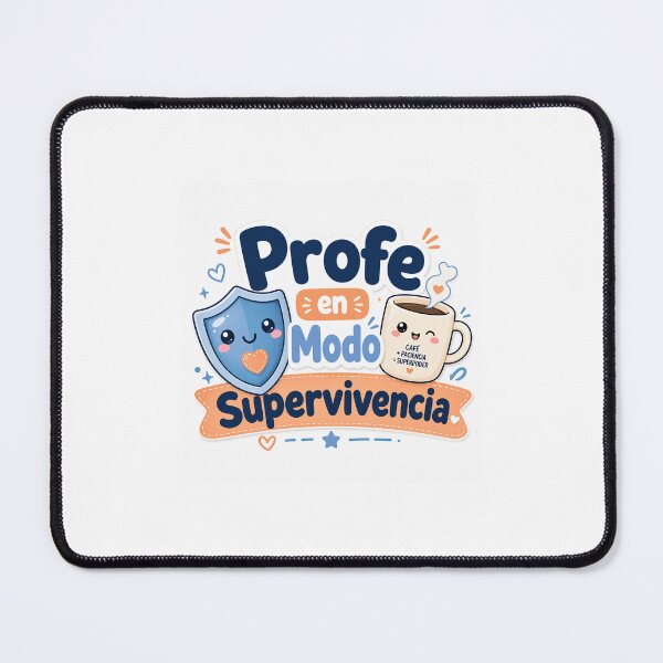 Item preview, Profe en Modo Supervivencia – Funny Spanish Teacher  Bring humor and teacher‑life energy to your day with this “Profe en Modo Supervivencia” design.   designed and sold by CChanDesigns.