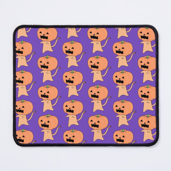 Item preview, Cute Ginger Tabby with Pumpkin Head Halloween Costume designed and sold by ubborn.