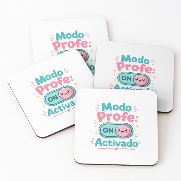 Item preview, Teacher Mode: ON Activated – Spanish Teacher Design designed and sold by CChanDesigns.