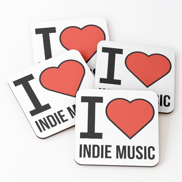 Item preview, I love indie music  designed and sold by Rachel the Artist .