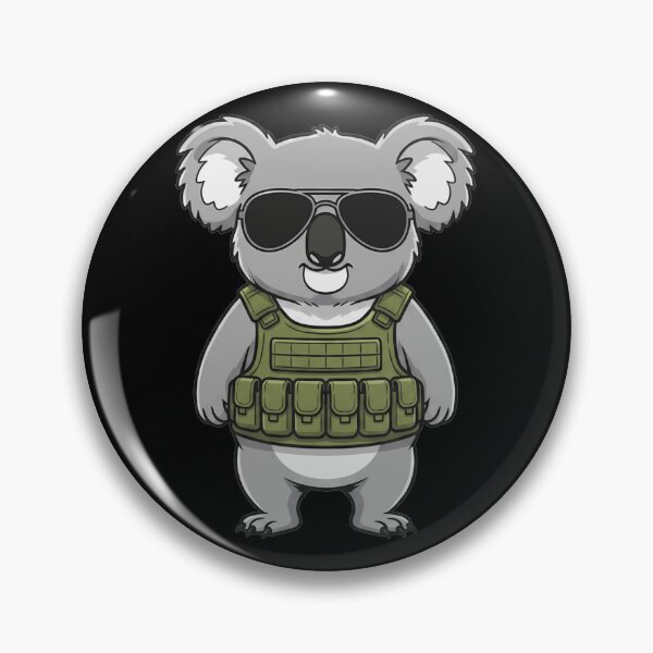 Item preview, Tactical Koala Military Gear Aviator Sunglasses designed and sold by k3rstman1.