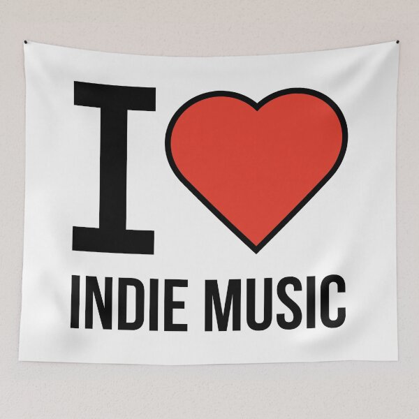 Item preview, I love indie music  designed and sold by Rachel the Artist .
