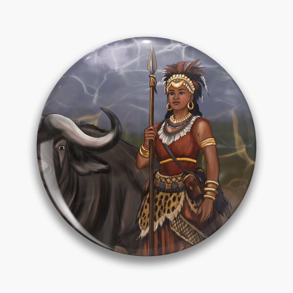 Item preview, Iansã And Ogun, The Deadly Duo - Art By Siddiq designed and sold by KougetsuKanchou.