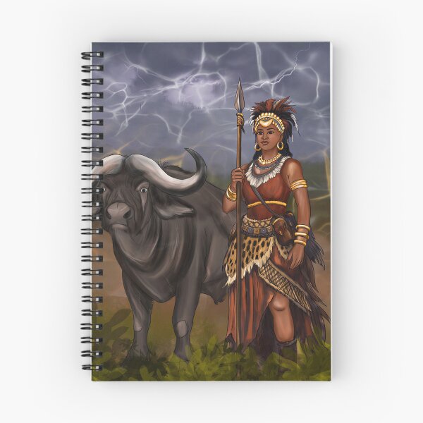 Item preview, Iansã And Ogun, The Deadly Duo - Art By Siddiq designed and sold by KougetsuKanchou.