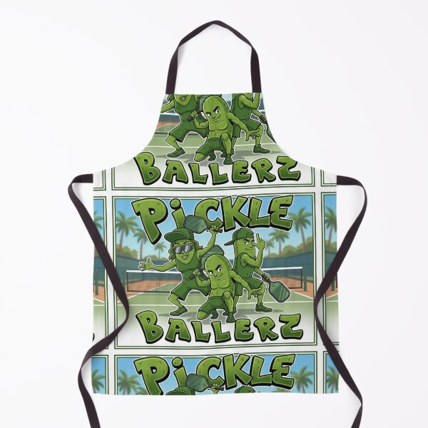 Item preview, Pickle Ballerz Funny Sports Mascot: Pickleball Team Graphic designed and sold by KabronX.