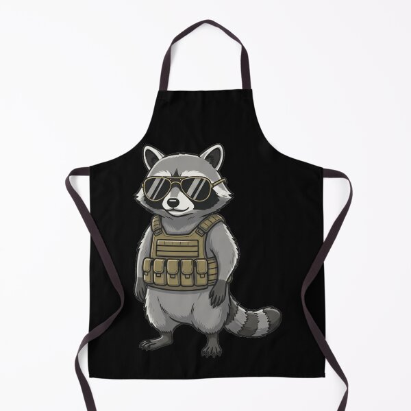 Item preview, Tactical Raccoon with Sunglasses and Vest designed and sold by k3rstman1.