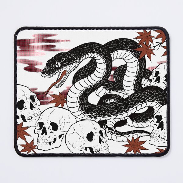 Item preview, Japanese snake designed and sold by OniricaDesign.