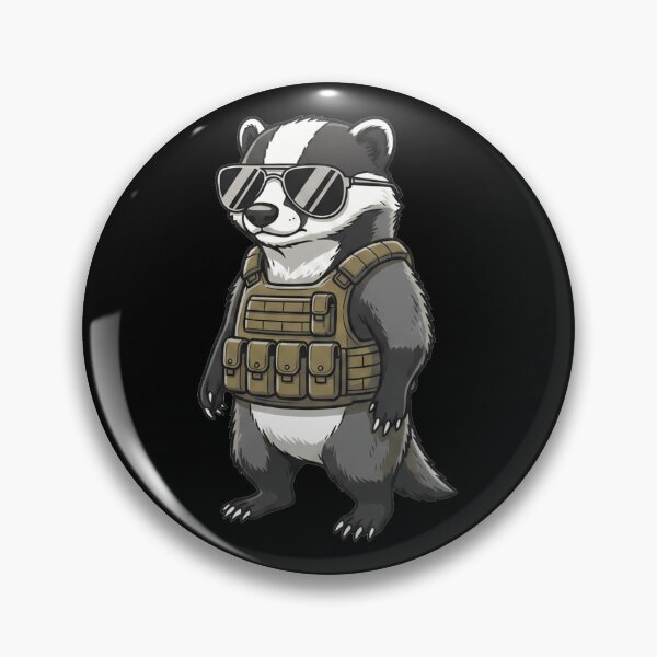 Item preview, Tactical Badger Soldier Sunglasses Military Gear designed and sold by k3rstman1.