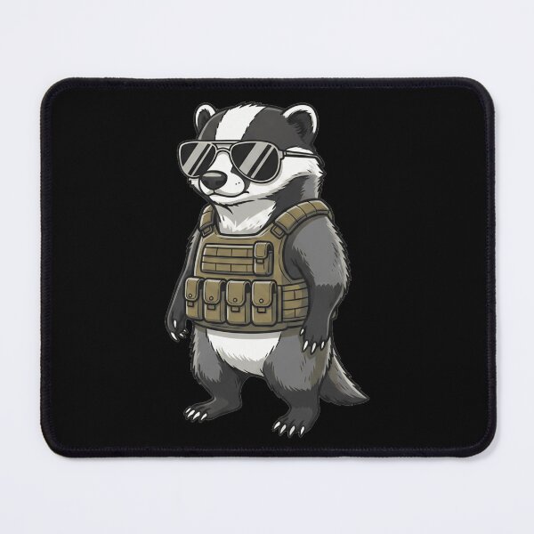 Item preview, Tactical Badger Soldier Sunglasses Military Gear designed and sold by k3rstman1.