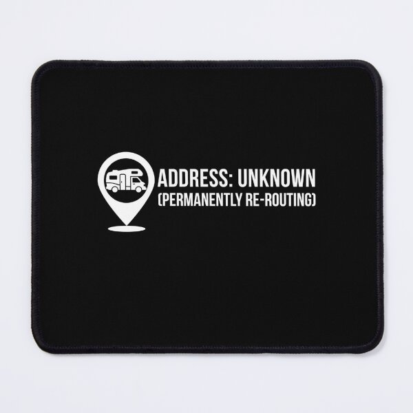 Item preview, Address Unknown Digital Nomad Van Life GPS Pin designed and sold by EmporiumRoots.