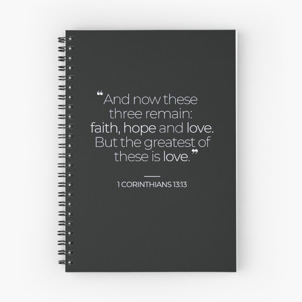 Item preview, 1 Corinthians 13 13 designed and sold by TonsPOD.