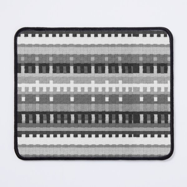 Artikelvorschau, Colorful Woven Stripe Pattern Rug Texture – Modern Geometric Textile Design entworfen und verkauft von Timegraf.