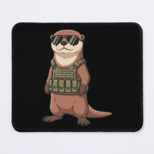 Item preview, Tactical Otter in Military Gear and Sunglasses designed and sold by k3rstman1.
