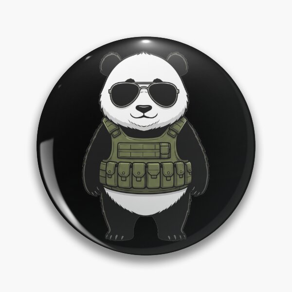 Item preview, Tactical Panda Bear with Aviator Sunglasses designed and sold by k3rstman1.