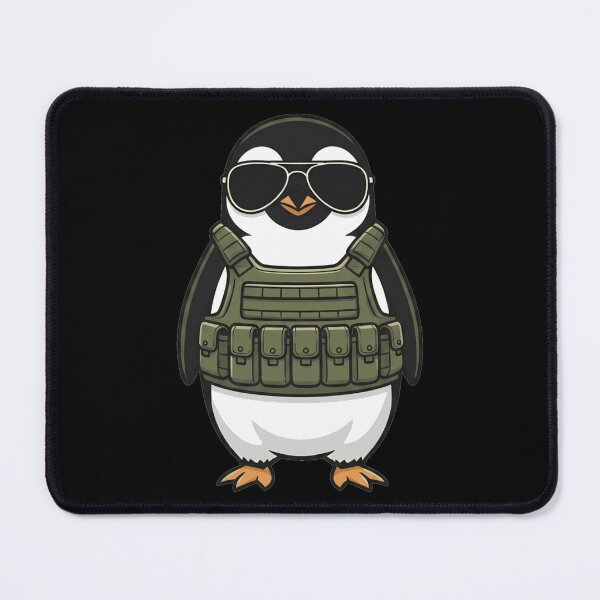 Item preview, Tactical Penguin wearing Aviator Sunglasses designed and sold by k3rstman1.