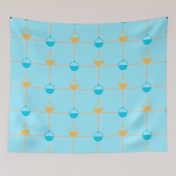 Item preview, Cyan Orbit & Honey Flux designed and sold by peightonstudio.