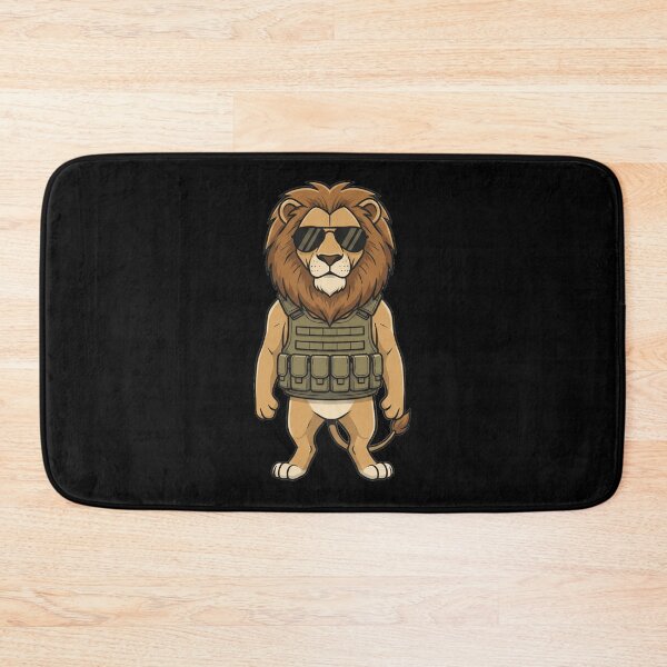 Item preview, Cool Tactical Lion Military Vest Sunglasses designed and sold by k3rstman1.