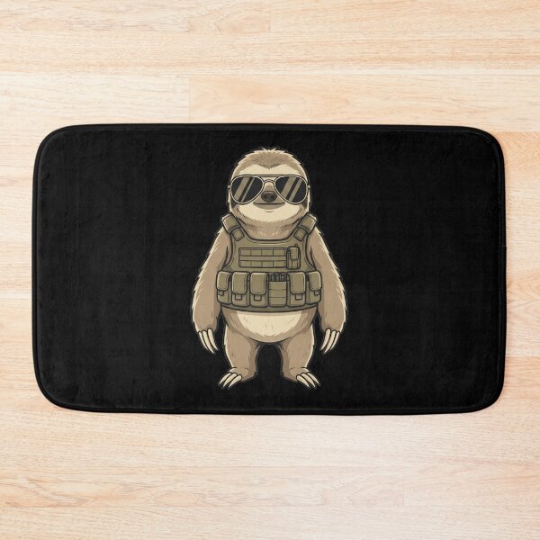 Item preview, Tactical Sloth Military Vest Aviator Sunglasses designed and sold by k3rstman1.