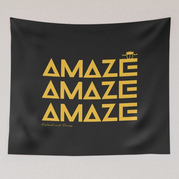 Item preview, Project Hail Mary Amaze Meme Minimal Sci Fi Nerd Humor Classic T-Shirt designed and sold by kittens2doggy.
