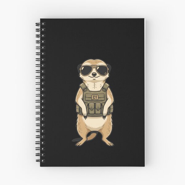 Item preview, Tactical Meerkat Soldier in Body Armor designed and sold by k3rstman1.