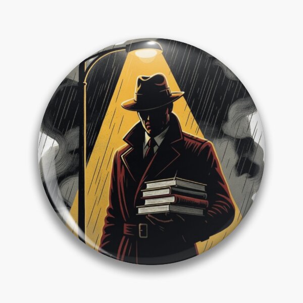 Item preview, Case File Unread — Vintage Pulp Fiction Detective Reader Tee designed and sold by kosimazaki.