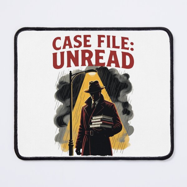 Item preview, Case File Unread — Vintage Pulp Fiction Detective Reader Tee designed and sold by kosimazaki.