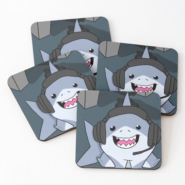Item preview, Jeff the Gaming Shark designed and sold by MochiNelly Designs.