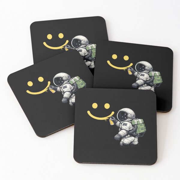 Item preview, Astronaut Painting Smile Essential T-Shirt designed and sold by SoftSproutstu.