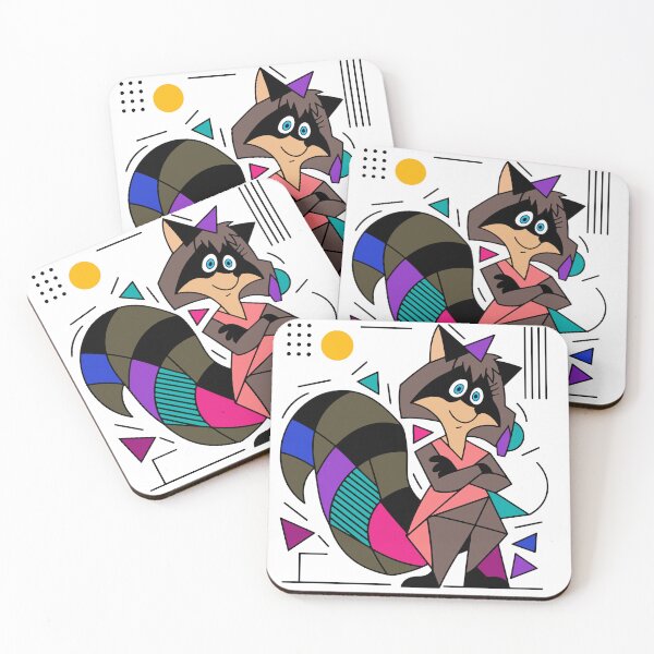 Item preview, Melissa from The Raccoons in Abstract Style designed and sold by ToniMacarroni.