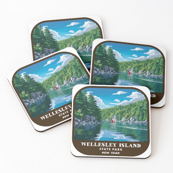 Item preview, Wellesley Island State Park (New York) designed and sold by RabbitK.