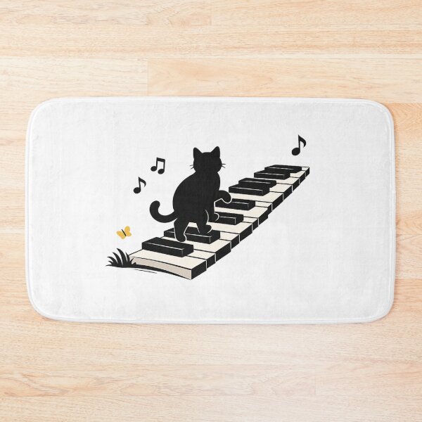 Item preview, Cat Climbing Piano Stairs Essential T-Shirt designed and sold by SoftSproutstu.