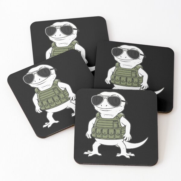 Item preview, Tactical Gecko Reptile Military Gear designed and sold by k3rstman1.