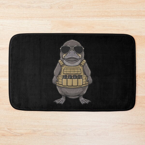 Item preview, Tactical Platypus with Sunglasses and Plate Carrier designed and sold by k3rstman1.