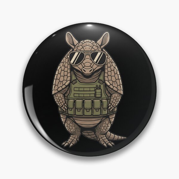 Item preview, Tactical Armadillo with Sunglasses Military Style designed and sold by k3rstman1.