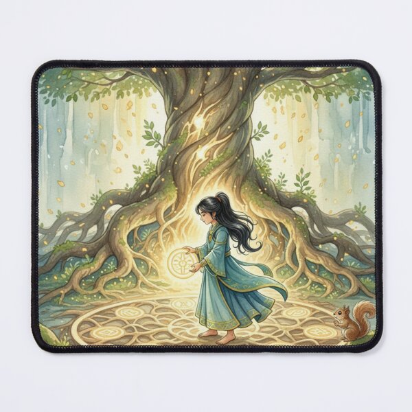 Item preview, Ankhi and the Tree of Eternal Light designed and sold by Dream Bloom Gallery.