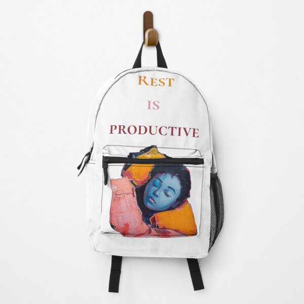 Item preview, Rest Is Productive Self Care Quote designed and sold by aax31.