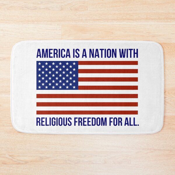 Item preview, America is a nation with religious freedom for all.  designed and sold by Rachel the Artist .