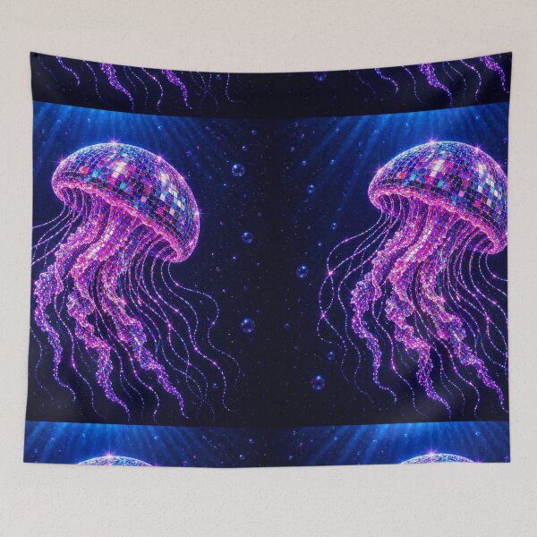 Item preview, Aesthetic Disco neon jelly fish  designed and sold by Heaven1111.
